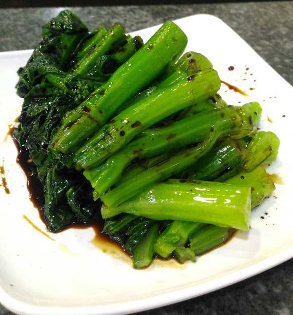 香港で食べた 油菜 を再現